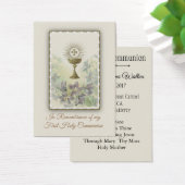 Souvenez-vous Carte Sainte pour la première sainte (Bureau)