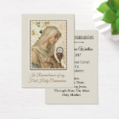 Souvenez-vous Carte Sainte pour la première sainte (Bureau)