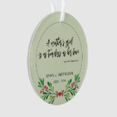 Souvenez-vous de Mère's Grief Greenery Photo Keeps (devant)