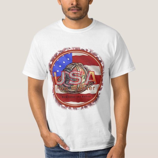 Souvenez-vous du t-shirt Fallen Firefighter (Devant)