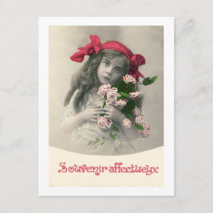 Souvenir Affectueux  Franse kaart