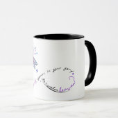 Souvenir/Bereavement Mug (Devant droit)