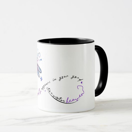 Souvenir/Bereavement Mug (Devant droit)