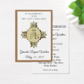 Souvenir Carte Sainte Chalice Première Communion S (Bureau)