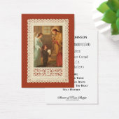 Souvenir Carte Sainte Jésus Première Communion Sai (Bureau)