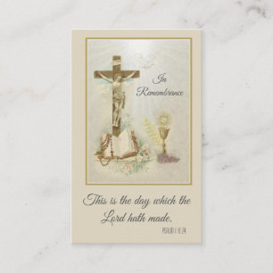 Souvenir Cartes saintes Profession Foi RCIA (100)