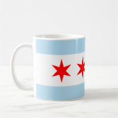 Souvenir Chicago Flag Koffiemok (Links)