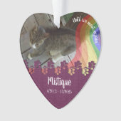 Souvenir commémoratif de l'animal de compagnie Kee (devant)