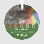 Souvenir commémoratif de l'animal de compagnie Kee (dos)