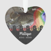 Souvenir commémoratif de l'animal de compagnie Kee (devant)