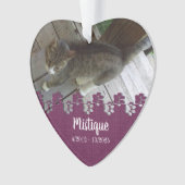 Souvenir commémoratif de l'animal de compagnie Kee (devant)