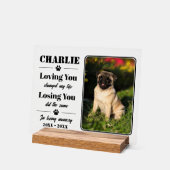 Souvenir commémoratif personnalisé du portrait d'a (Angle)