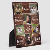 Souvenir commémoratif rustique Plaque de conservat (Côté)