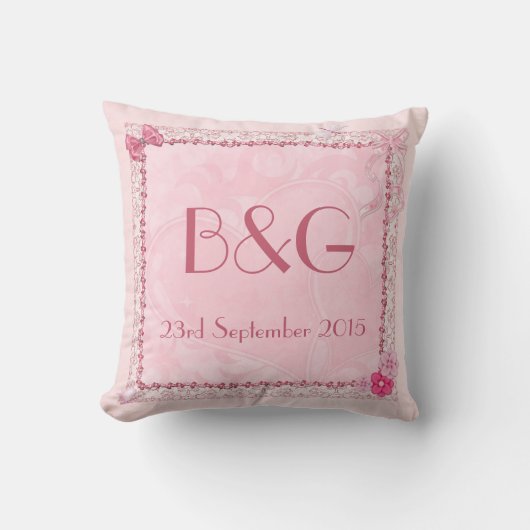 souvenir coussin mariage (Recto)