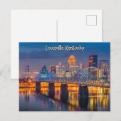 Souvenir de carte postale Louisville Kentucky (Devant / Derrière)