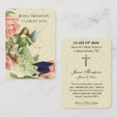 Souvenir de la remise des diplômes Cartes de prièr (Devant / Derrière)