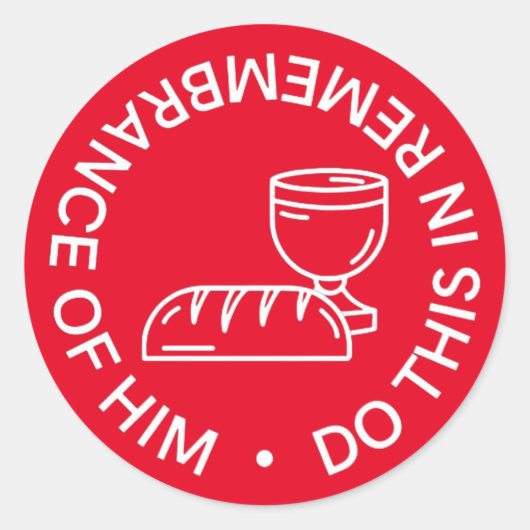 Souvenir de Lui Stickers Communion (Devant)