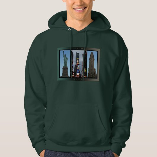 Souvenir de New York Sweatshirt capoté NY Sweat -  (Devant)