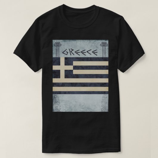 Souvenir de T-shirt Grèce (Design devant)