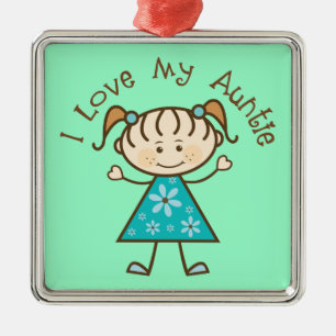 Souvenir de tante ornement de tante Gift I Love My