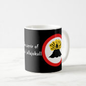 Souvenir de tasse d'Eyjafjallajokull (Devant droit)