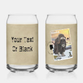 Souvenir de Timbre Postage Muskox de l'Alaska (Verso)