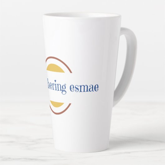 souvenir d'esmae latte mug (Angle droit)