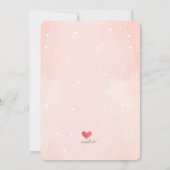 Souvenir doux Invitation (Dos)