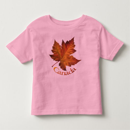 Souvenir du Canada de T-shirt d'enfant en bas âge (Devant)