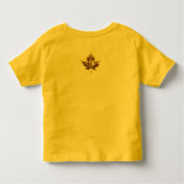 Souvenir du Canada Toddler T-shirt Baby Canada Tee (Dos)