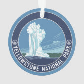 Souvenir du parc national de Yellowstone (dos)