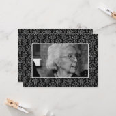 Souvenir funèbre Avis de décès Cartes photos (Devant/Arrière en situation)