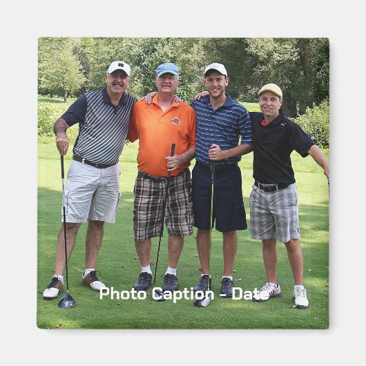 Souvenir Golfer Event Magnet Magneet (Voorkant)