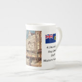 Souvenir koffiemok - Perth, West-Australië Porselein Kop (Voorkant rechts)