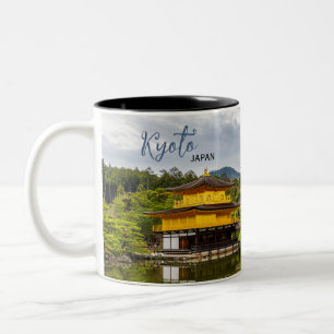 Souvenir Kyoto Japan koffiemok Tweekleurige Koffiemok