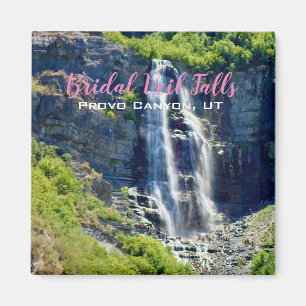 Souvenir Magnet-Bridal Veil Herfsten, UT Magneet