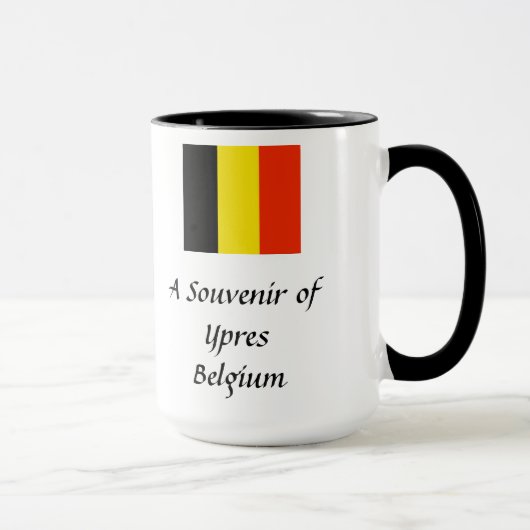 Souvenir Mok - Ypres, België (Rechts)