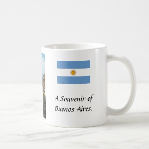 Souvenir Mug - Buenos Aires, Argentine.