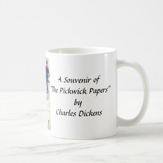 Souvenir Mug - "The Pickwick Papers". (Droite)