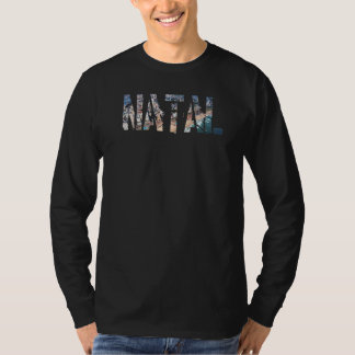 Souvenir Natal Stad Brazilië voor mannen vrouwen T-shirt