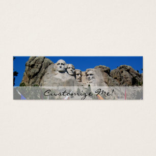 Souvenir photo personnalisable Mount Rushmore