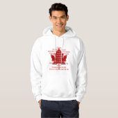 Souvenir Sweat - shirt à capuche d'Hymne Canada Ca (Devant entier)