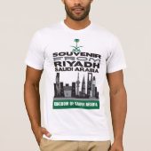 Souvenir T-shirt van Riyadh, Saudi-Arabië (Voorkant)