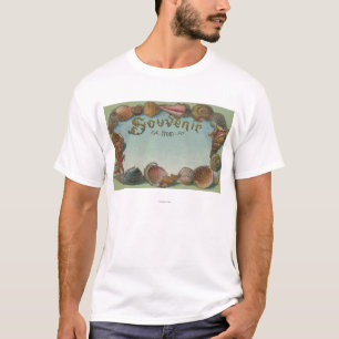 Souvenir uit #1 - om het even welke stad, staat t-shirt