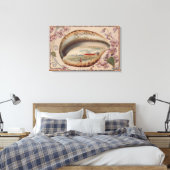 Souvenir uit #3 - om het even welke stad, staat canvas afdruk (Insitu (Slaapkamer))