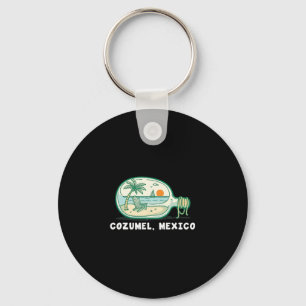 Souvenir van Cozumel Mexico Vakantie Reizen Mannen Sleutelhanger