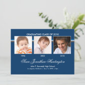 Souvenirs 3 Faire-part de diplôme photo (Debout devant)