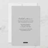 Souvenirs 4 Faire-part de diplôme photo (Dos)