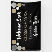 Souvenirs ! Bannière de réunion de classe personna (Vertical)