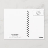 "Souvenirs d'automne"  Carte postale d'art Labrado (Dos)